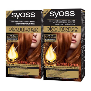 Pachet Promo Vopsea De Par Syoss Root Retoucher Cashmire Red 2 X