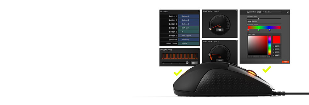 Mouse Steelseries Rival 100 Treiber