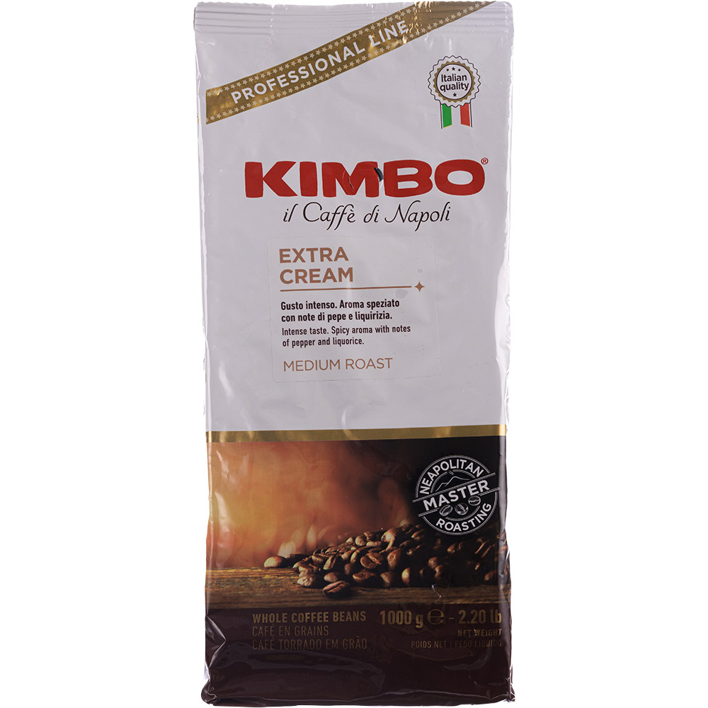 Cafea boabe Kimbo Espresso Bar Extra Cream, 1 kg (2200140014)