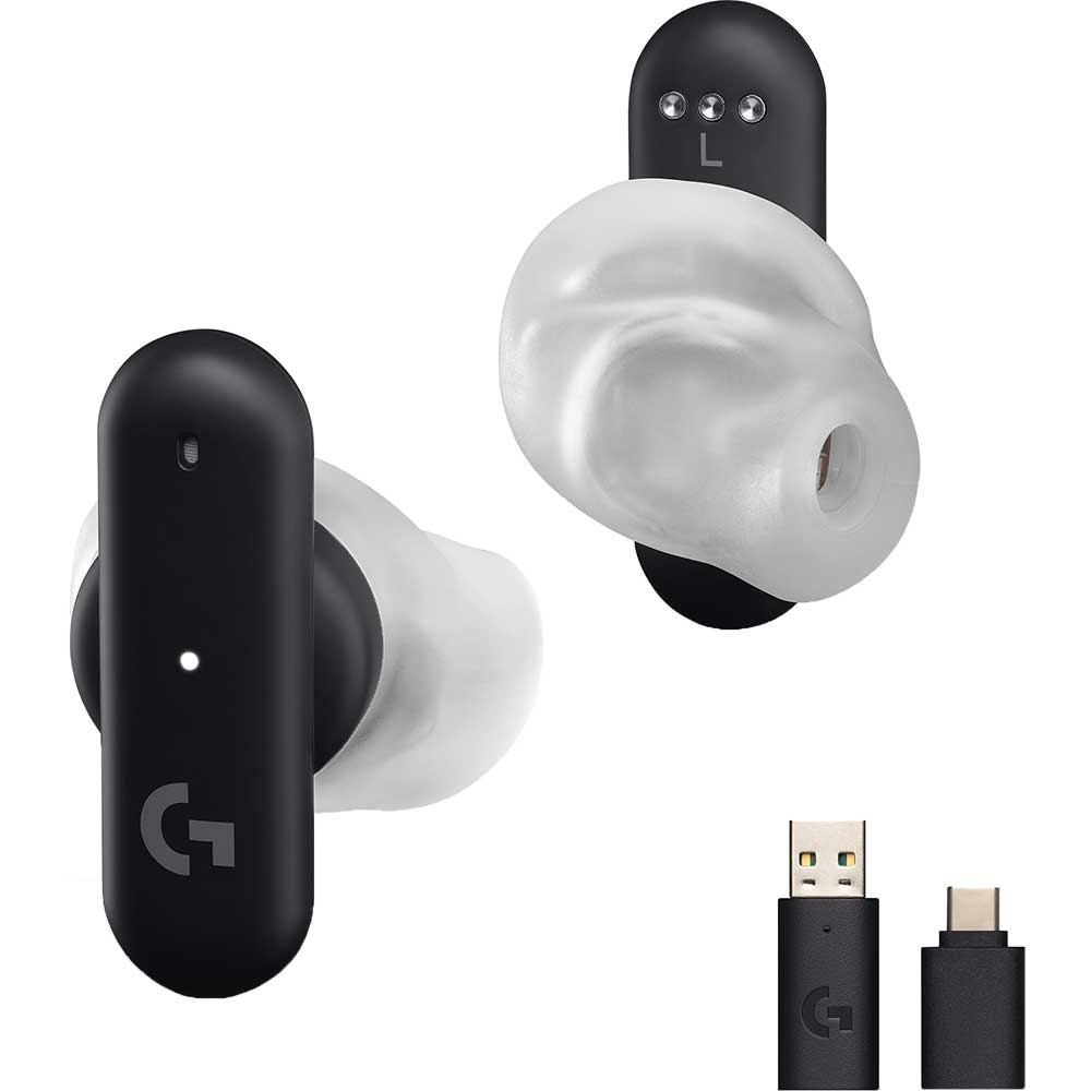 Casti Gaming Wireless LOGITECH G435 Lightspeed, multiplatforma, 3.5mm,  USB-C, alb