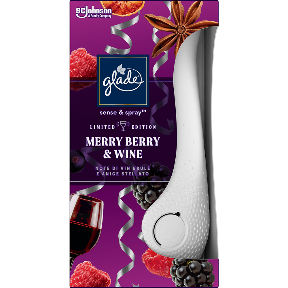 Glade sense & spray refill Merry Berry & Wine, 18 ml