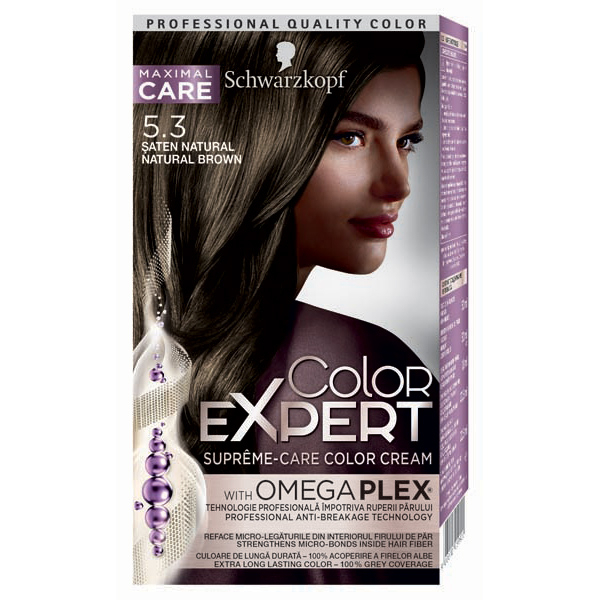 Vopsea De Par Schwarzkopf Color Expert 53 Saten Natural 147ml