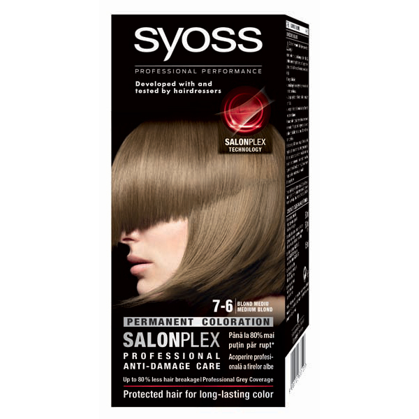 Vopsea De Par Syoss Color Bl 7 6 Blond Mediu 115ml