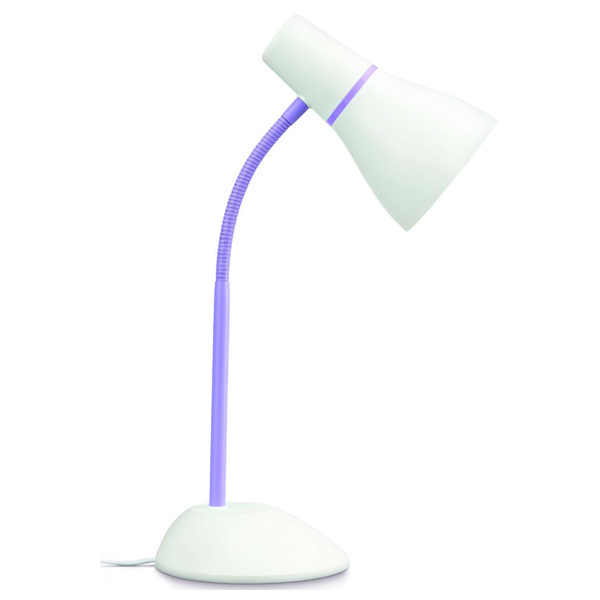 Lampa De Birou Philips 71567 33 Pn 11w E27 Mov Alb