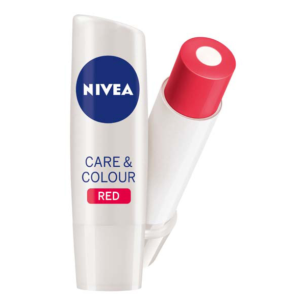 Balsam De Buze Nivea Care Colour Red 48g