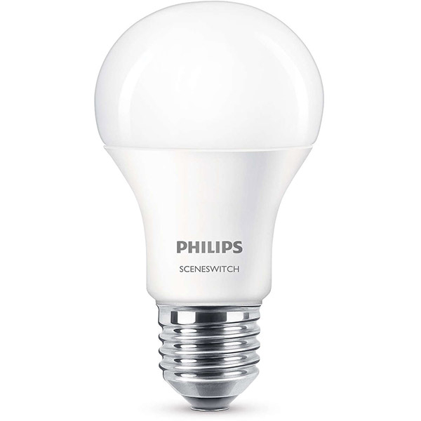 Bec Led Philips Ssw A60 9 5w 60w E27 2 Teme De Culoare