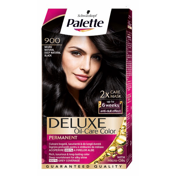 Vopsea De Par Palette Deluxe 900 Negru Natural 115ml