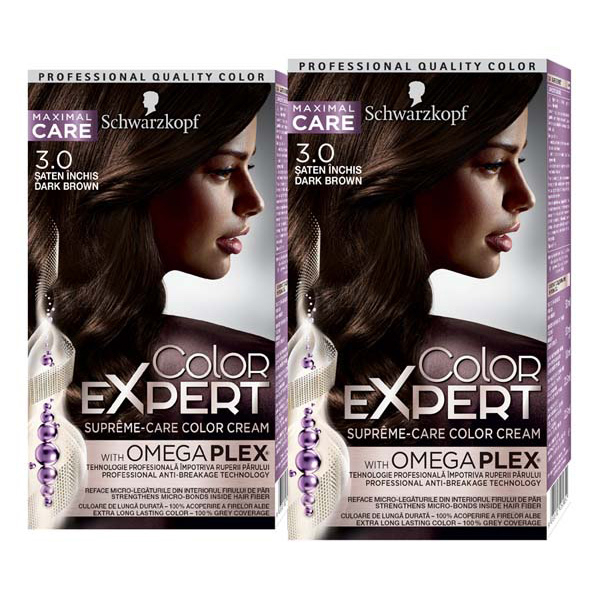 Pachet Promo Vopsea De Par Schwarzkopf Color Expert 30 Saten