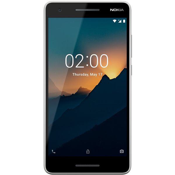 Telefon Nokia 2 1 2018 8gb 1gb Ram Dual Sim Gray Silver telefon nokia 2 1 2018 8gb 1gb ram dual sim gray silver