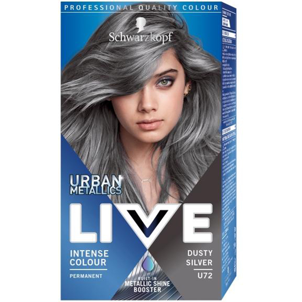 Vopsea De Par Live Color Urban Metallics U72 Dusty Silver 142 5ml