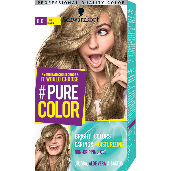 Vopsea De Par Schwarzkopf Pure Color 80 Blond 1425ml