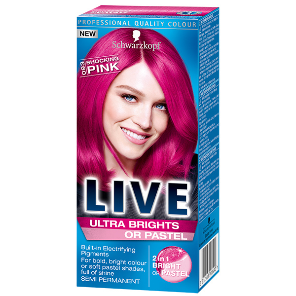 Vopsea De Par Schwarzkopf Live Xxl Ultra Brights Pink 93 80ml