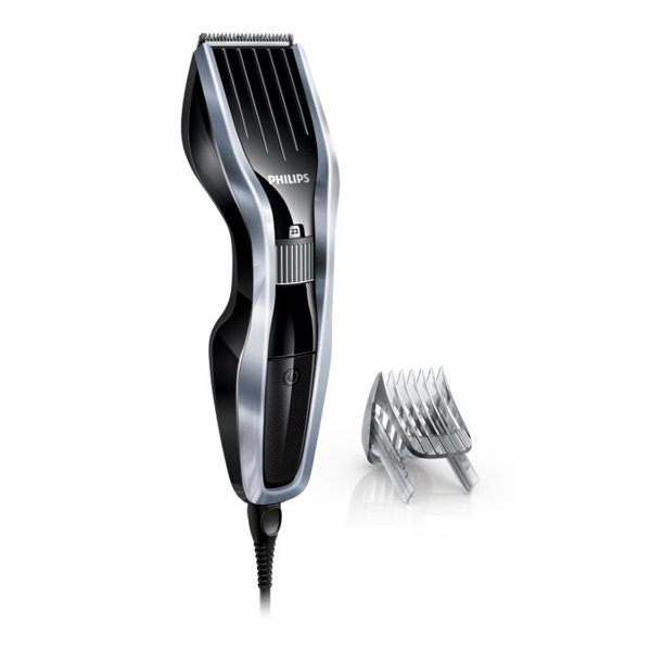 Aparat de tuns PHILIPS Hairclipper HC5410/15, retea, 24 trepte, negru - argintiu